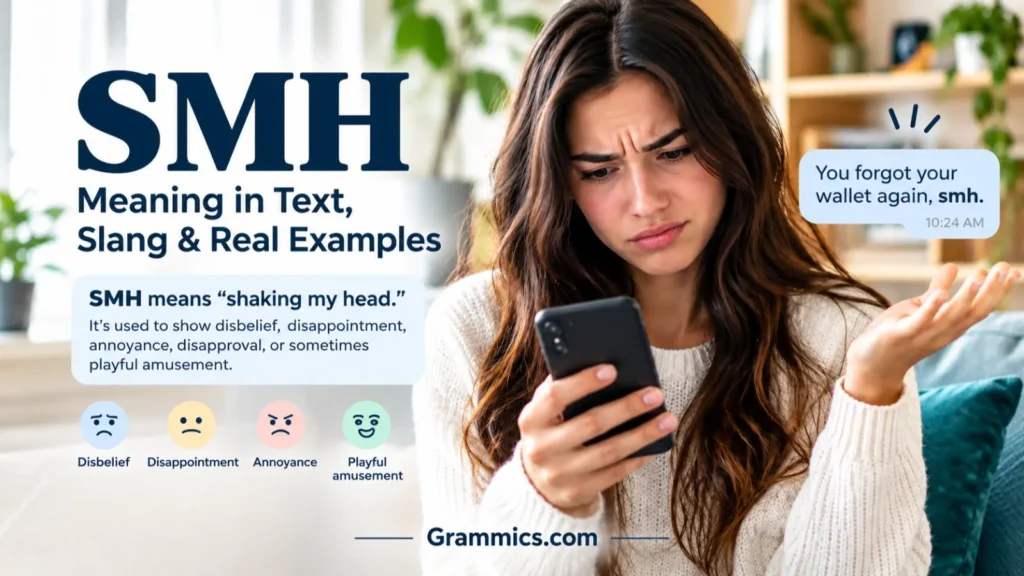 Define SMH Meaning in Text: What It Means and How to Use It